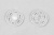 Кнопки пришивные пластиковые 15 мм, блистер 24шт, цв.-прозрачные - купить в Нижнекамске. Цена: 68.79 руб.