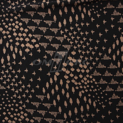Плательная ткань "Софи" 12.1, 75 гр/м2, шир.150 см, принт этнический - купить в Нижнекамске. Цена 243.96 руб.