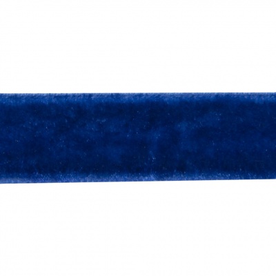 Лента бархатная нейлон, шир.12 мм, (упак. 45,7м), цв.74-василек - купить в Нижнекамске. Цена: 392 руб.