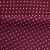 Креп стрейч Амузен, 85 г/м2, 19-2024 (темный рубин)/белый мелкий горох, шир.150 см - купить в Нижнекамске. Цена 220.50 руб.