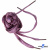 Шнурки #107-01, плоские 130 см, цв.розовый металлик - купить в Нижнекамске. Цена: 35.45 руб.
