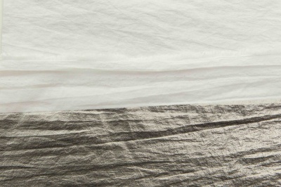 Текстильный материал "Диско"#1805 с покрытием РЕТ, 40гр/м2, 100% полиэстер, цв.6-тем.серебро - купить в Нижнекамске. Цена 412.36 руб.