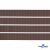 Репсовая лента 005, шир. 6 мм/уп. 50+/-1 м, цвет коричневый - купить в Нижнекамске. Цена: 88.45 руб.