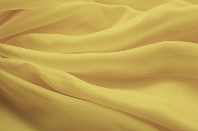 Портьерный капрон 12-0826, 47 гр/м2, шир.300см, цвет св.жёлтый - купить в Нижнекамске. Цена 137.27 руб.