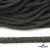 Шнур плетеный d-6 мм круглый, 70% хлопок 30% полиэстер, уп.90+/-1 м, цв.1088-т.серый - купить в Нижнекамске. Цена: 594 руб.
