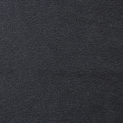 Флис DTY, 130 г/м2, шир. 150 см, цвет чёрный - купить в Нижнекамске. Цена 694.22 руб.