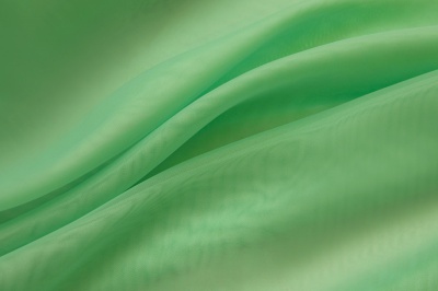 Портьерный капрон 15-6123, 47 гр/м2, шир.300см, цвет св.зелёный - купить в Нижнекамске. Цена 137.27 руб.
