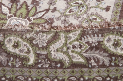 Ткань плательная "Rayon Printed" 67004-3, 75 гр/м2, шир.150см - купить в Нижнекамске. Цена 350.71 руб.