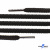 Шнурки #106-09, круглые 130 см, цв.чёрный - купить в Нижнекамске. Цена: 21.92 руб.