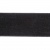 Лента бархатная нейлон, шир.25 мм, (упак. 45,7м), цв.03-черный - купить в Нижнекамске. Цена: 800.84 руб.