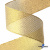 Лента металлизированная "ОмТекс", 50 мм/уп.22,8+/-0,5м, цв.- золото - купить в Нижнекамске. Цена: 149.71 руб.
