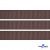 005-коричневый Лента репсовая 12 мм (1/2), 91,4 м  - купить в Нижнекамске. Цена: 372.40 руб.