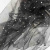 Сетка Фатин Глитер Спейс, 12 (+/-5) гр/м2, шир.150 см, 16-167/черный - купить в Нижнекамске. Цена 184.03 руб.
