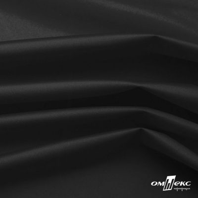 Курточная ткань Дюэл Middle (дюспо), WR PU Milky, Black/Чёрный 80г/м2, шир. 150 см - купить в Нижнекамске. Цена 123.45 руб.