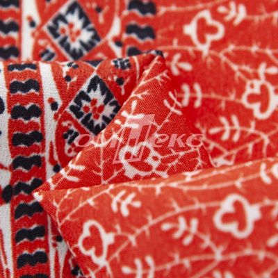 Плательная ткань "Фламенко" 24.1, 80 гр/м2, шир.150 см, принт этнический - купить в Нижнекамске. Цена 241.49 руб.
