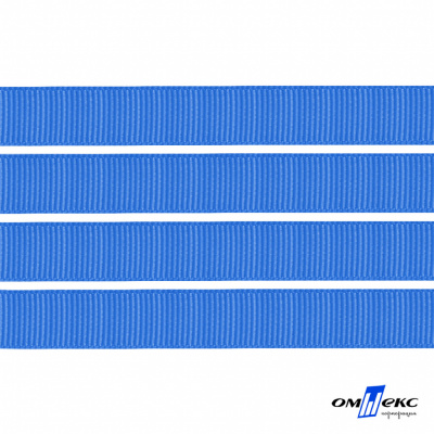 Репсовая лента 007, шир. 6 мм/уп. 50+/-1 м, цвет голубой - купить в Нижнекамске. Цена: 87.54 руб.