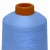 Нитки текстурированные некручёные 321, намот. 15 000 м, цвет голубой - купить в Нижнекамске. Цена: 206.19 руб.