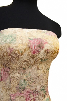 Ткань костюмная (принт) T005 3#, 270 гр/м2, шир.150см - купить в Нижнекамске. Цена 610.65 руб.