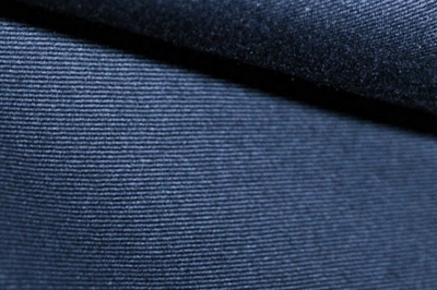 Ткань костюмная 8874/3, цвет темно-синий, 100% полиэфир - купить в Нижнекамске. Цена 433.60 руб.