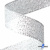 Лента металлизированная "ОмТекс", 25 мм/уп.22,8+/-0,5м, цв.- серебро - купить в Нижнекамске. Цена: 96.64 руб.
