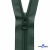 Спиральная молния Т5 890, 80 см, автомат, цвет т.зелёный - купить в Нижнекамске. Цена: 16.61 руб.