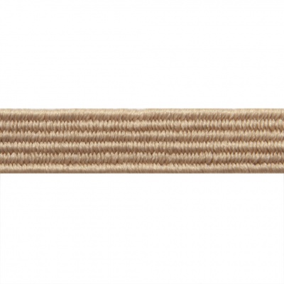 Резиновые нити с текстильным покрытием, шир. 6 мм ( упак.30 м/уп), цв.- 97-бежевый - купить в Нижнекамске. Цена: 152.05 руб.