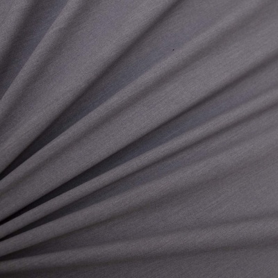 Костюмная ткань с вискозой "Палермо", 255 гр/м2, шир.150см, цвет св.серый - купить в Нижнекамске. Цена 584.23 руб.