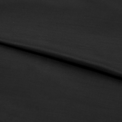Ткань подкладочная Таффета, антист., 54 гр/м2, шир.150см, цвет чёрный - купить в Нижнекамске. Цена 61.01 руб.