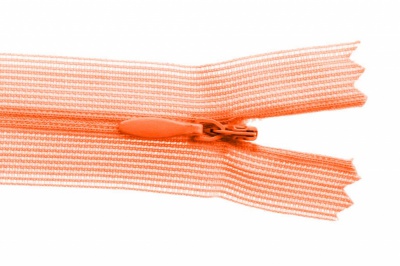Молния потайная Т3 849, 50 см, капрон, цвет оранжевый - купить в Нижнекамске. Цена: 8.87 руб.