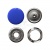 Кнопка рубашечная (закрытая) 9,5мм - эмаль, цв.168 - голубой - купить в Нижнекамске. Цена: 4.77 руб.