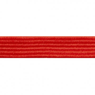Резиновые нити с текстильным покрытием, шир. 6 мм ( упак.30 м/уп), цв.- 86-красный - купить в Нижнекамске. Цена: 155.22 руб.