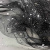 Сетка Фатин Глитер Спейс, 12 (+/-5) гр/м2, шир.150 см, 16-167/черный - купить в Нижнекамске. Цена 184.03 руб.