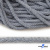 Шнур плетеный d-6 мм круглый, 70% хлопок 30% полиэстер, уп.90+/-1 м, цв.1086-голубой - купить в Нижнекамске. Цена: 588 руб.