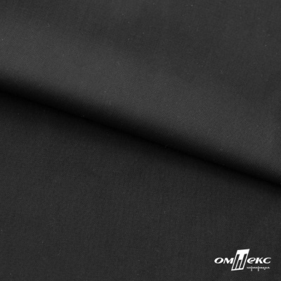 Ткань сорочечная Темза, 80%полиэстр 20%вискоза, 120 г/м2 ш.150 см, цв.черный - купить в Нижнекамске. Цена 269.93 руб.