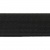 Резинка 25 мм Тканая, 13,75 гр/п.м, (бобина 25 +/-0,5 м) - черная  - купить в Нижнекамске. Цена: 11.67 руб.
