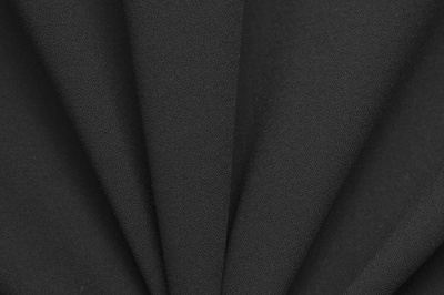 Костюмная ткань с вискозой "Бриджит", 210 гр/м2, шир.150см, цвет чёрный - купить в Нижнекамске. Цена 564.96 руб.