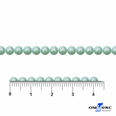 0404-5146G-Полубусины пластиковые круглые "ОмТекс", 4 мм, (уп.50гр=2500+/-10шт), цв.086-бл.бирюза - купить в Нижнекамске. Цена: 63.50 руб.