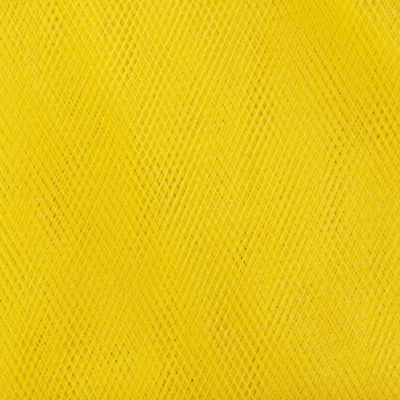 Фатин матовый 16-70, 12 гр/м2, шир.300см, цвет жёлтый - купить в Нижнекамске. Цена 112.70 руб.
