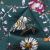 Плательная ткань "Фламенко" 6.1, 80 гр/м2, шир.150 см, принт растительный - купить в Нижнекамске. Цена 241.49 руб.