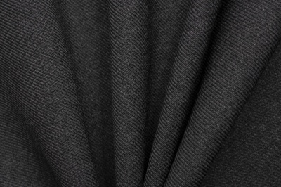 Ткань костюмная 25505 2003, 265 гр/м2, шир.150см, цвет т.серый - купить в Нижнекамске. Цена 418.73 руб.