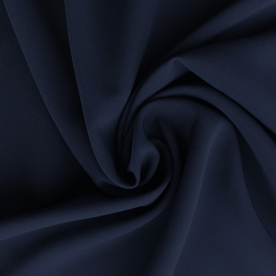 Костюмная ткань "Элис", 220 гр/м2, шир.150 см, цвет т.синий - купить в Нижнекамске. Цена 308 руб.