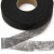 Прокладочная лента (паутинка) DF23, шир. 25 мм (боб. 100 м), цвет чёрный - купить в Нижнекамске. Цена: 2.10 руб.