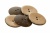 Деревянные украшения для рукоделия пуговицы "Кокос" #2 - купить в Нижнекамске. Цена: 33.11 руб.